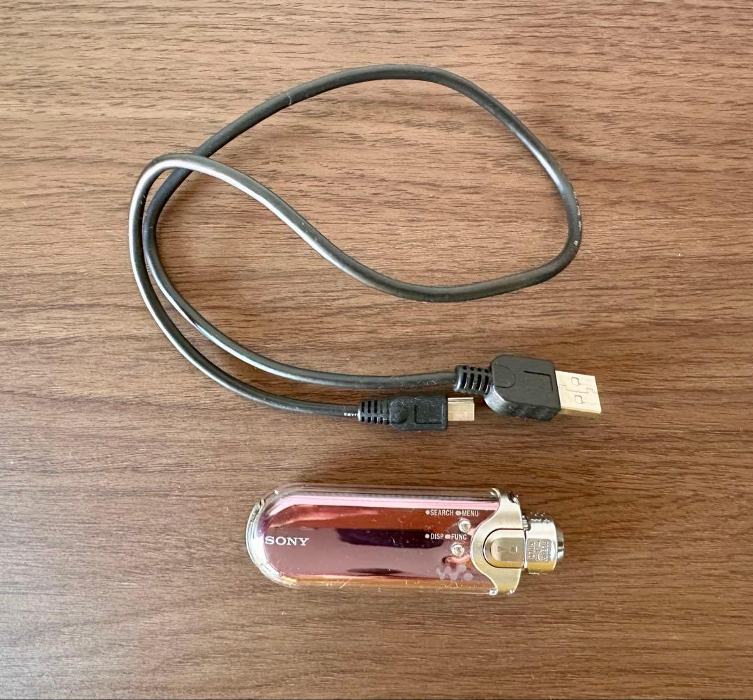SONY NW-A605 ウォークマンピンク（良品・ケーブル付）
