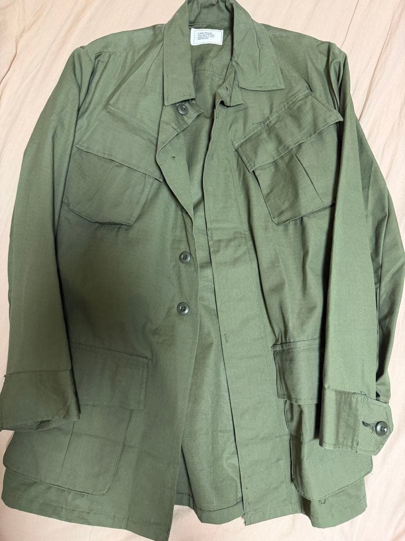 ジャケット・アウター DEAD STOCK US ARMY JUNGLE FATIGUE JACKET
