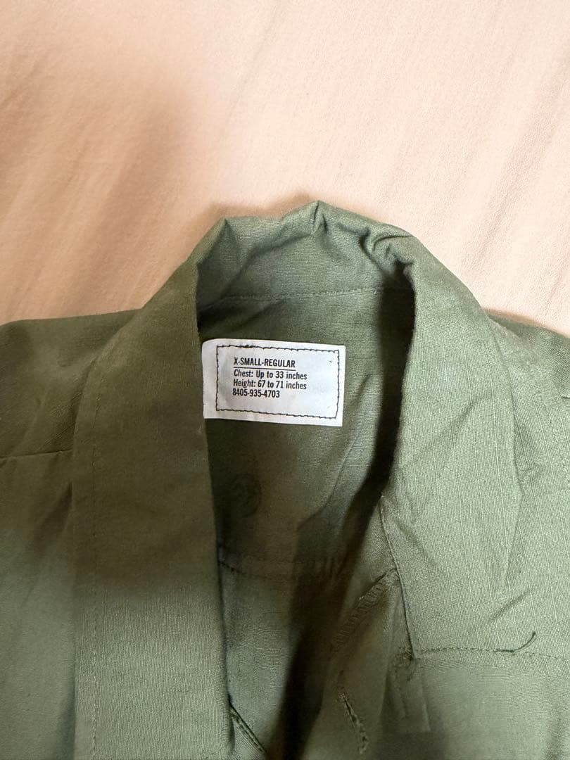 ジャケット・アウター DEAD STOCK US ARMY JUNGLE FATIGUE JACKET