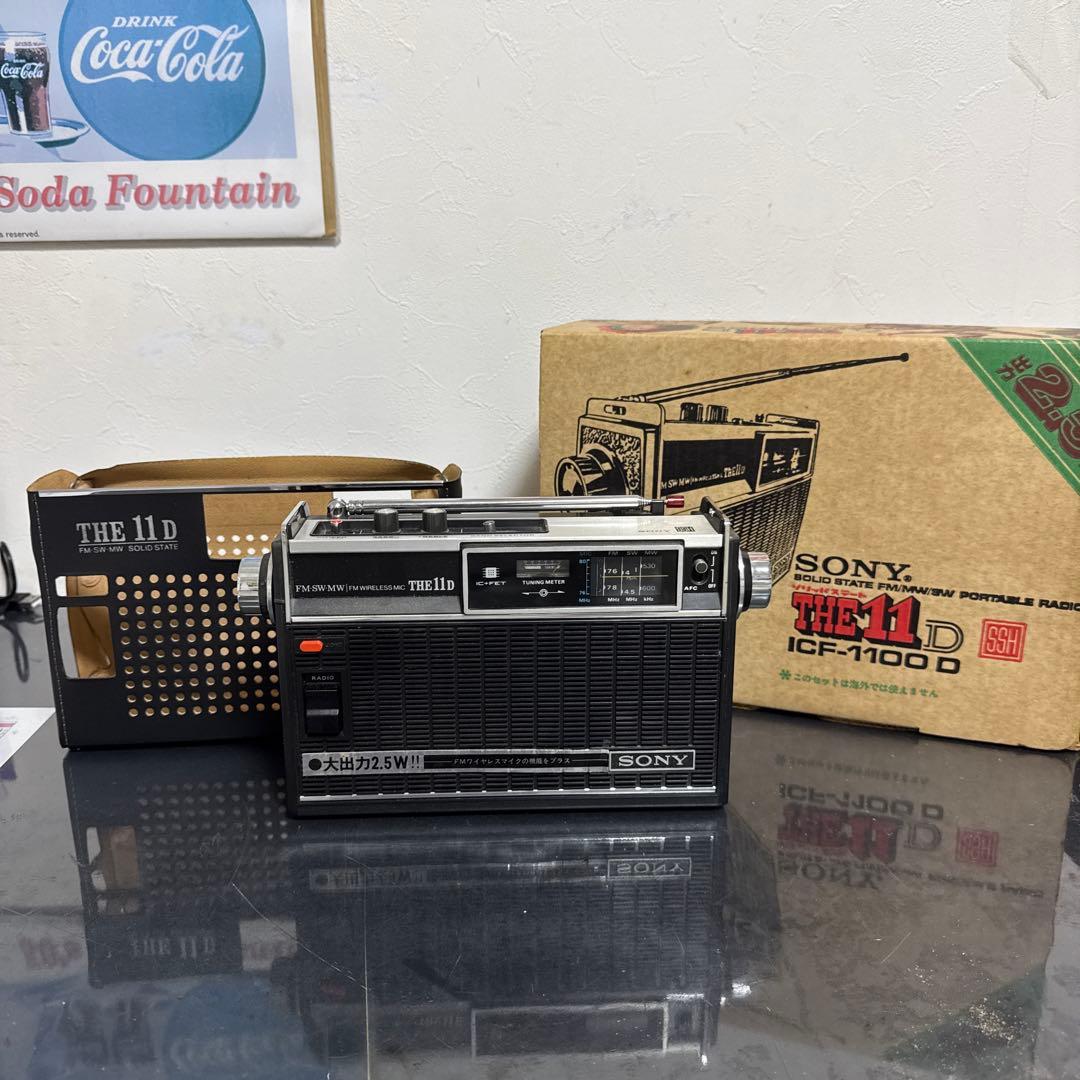 SONY ICF-1100D THE 1100Dポータブルラジオ