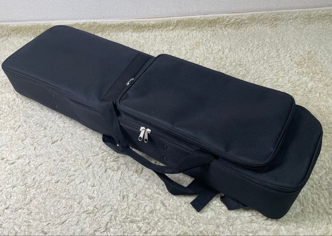 【美品】沖縄郷土楽器 三線 初心者セット　チューナー2wayセミハードケース付き