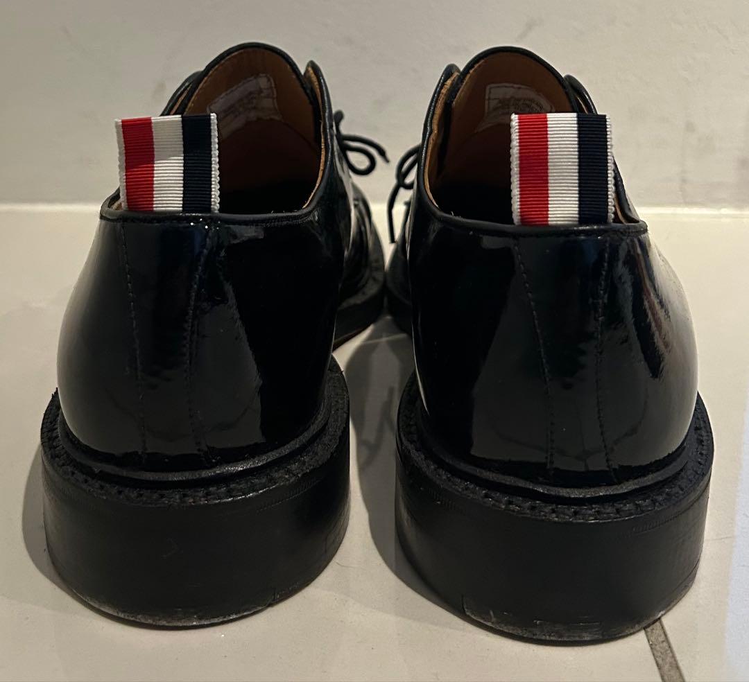 THOM BROWNE パテント シューズ エナメル トムブラウン ビジネス