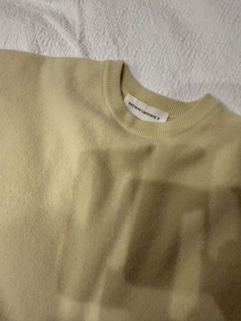 extreme cashmere カシミヤニットオーバーサイズ