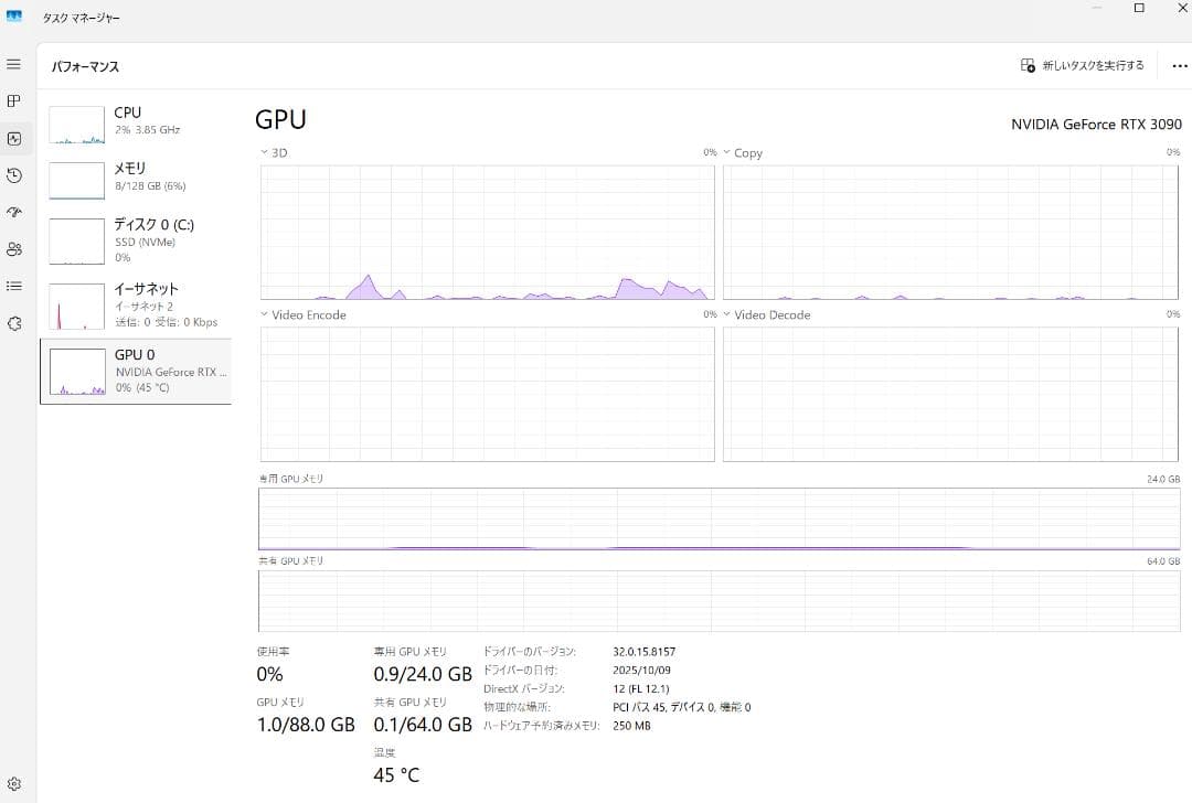グラフィックボード・グラボ・ビデオカード Palit Gaming Pro NVIDIAGeForce RTX3090