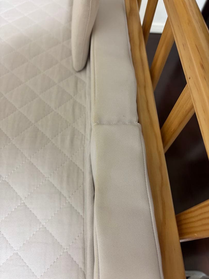 【大阪市内引取限定】カトージ　ベビーベッド＋組布団　セット　KATOJI