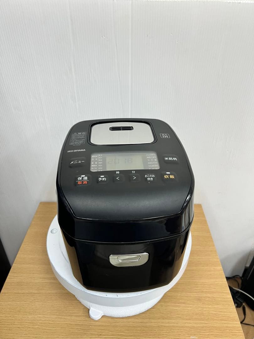 IRIS OHYAMA炊飯器 圧力IH RC-PD30-B 3合 2021年製