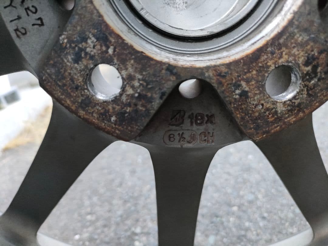 憂白 RAYZ prodrive GC-10E 18インチ 4本セット