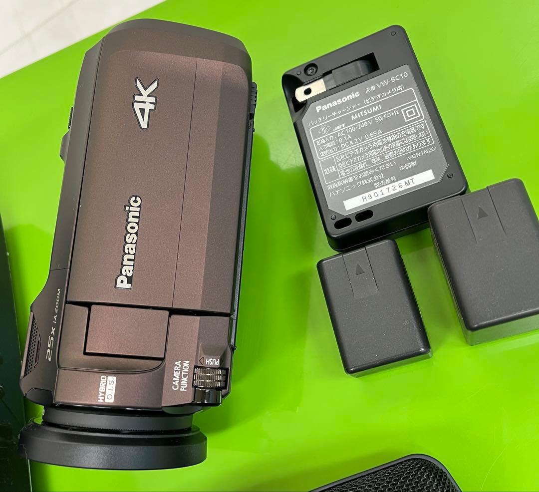 Panasonic 4Kビデオカメラ HC-VX992MS-W 　ハンディカム