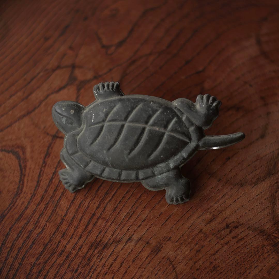 釘隠し　亀　銅　古民家　骨董　古美術　古家具　古道具　アンティーク　昭和レトロ