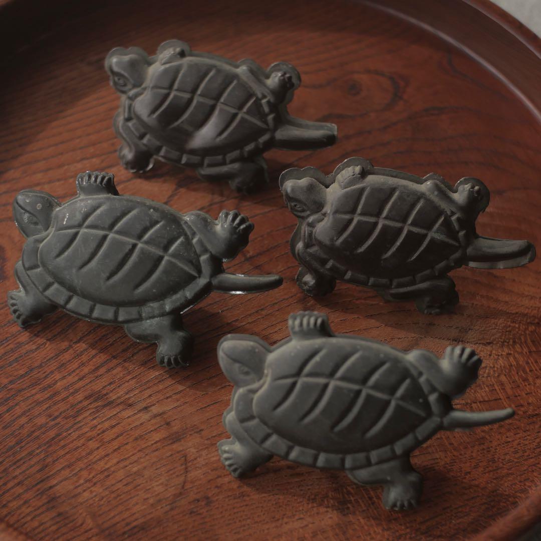 釘隠し　亀　銅　古民家　骨董　古美術　古家具　古道具　アンティーク　昭和レトロ