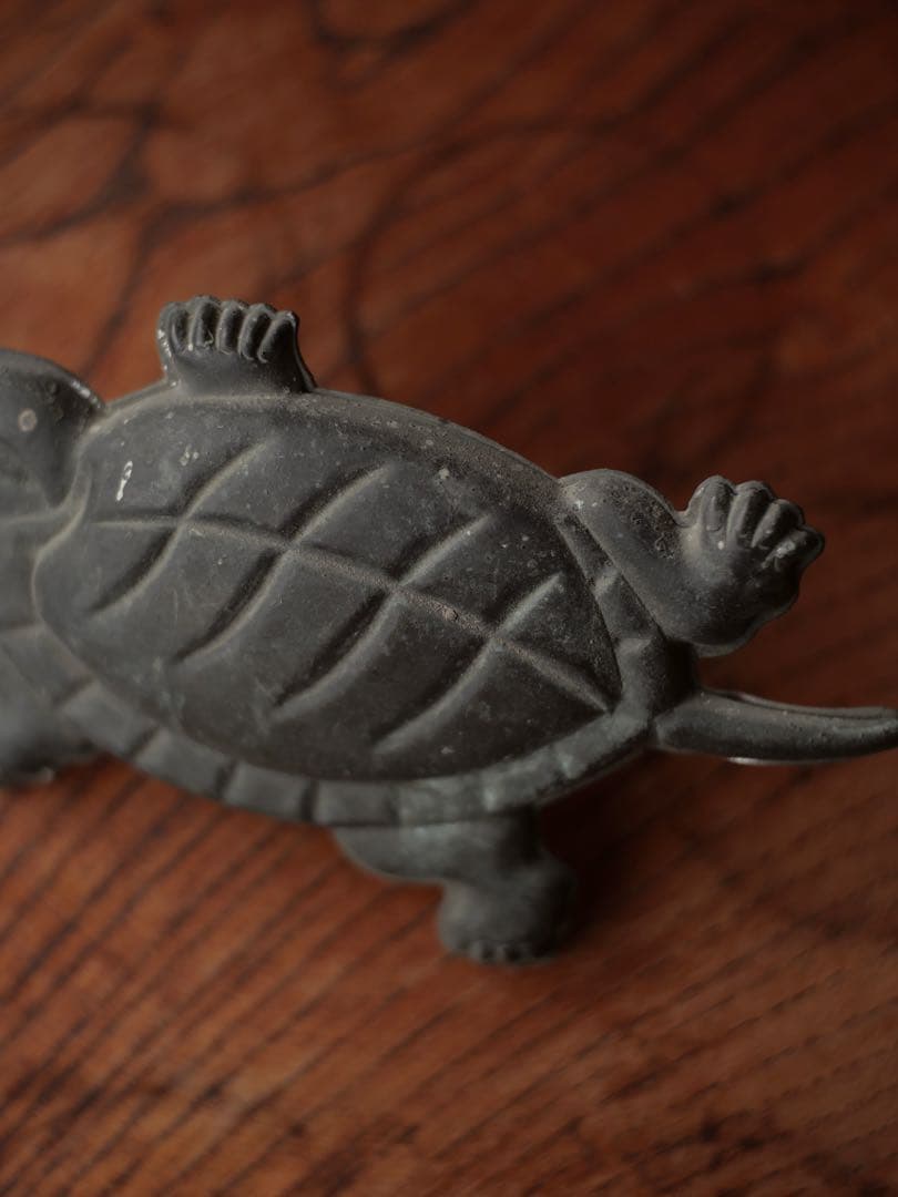 釘隠し　亀　銅　古民家　骨董　古美術　古家具　古道具　アンティーク　昭和レトロ