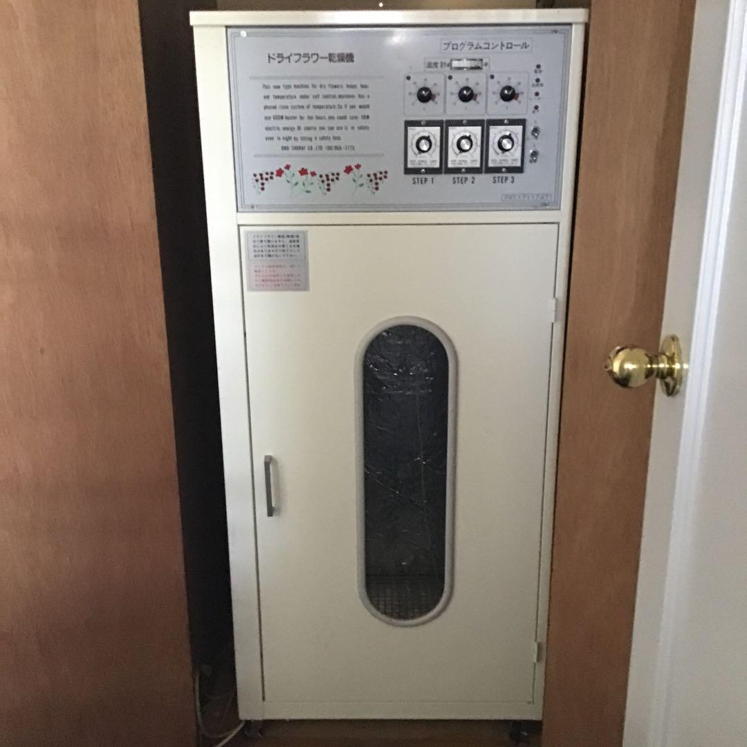 ドライフラワー乾燥機 プログラムコントロール