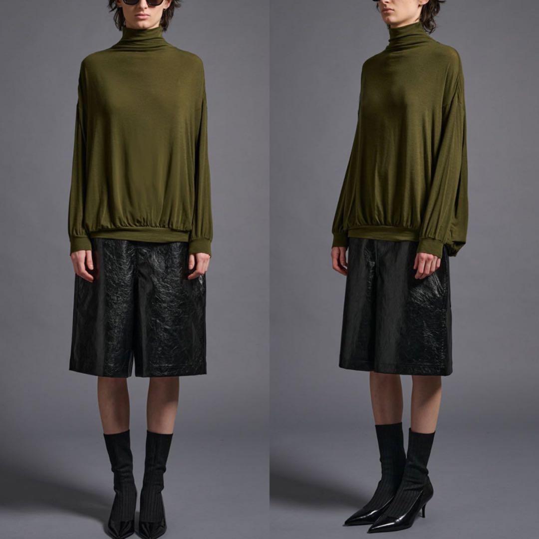 COGTHEBIGSMOKE 25AW ナロースリーブのハイネックトップ