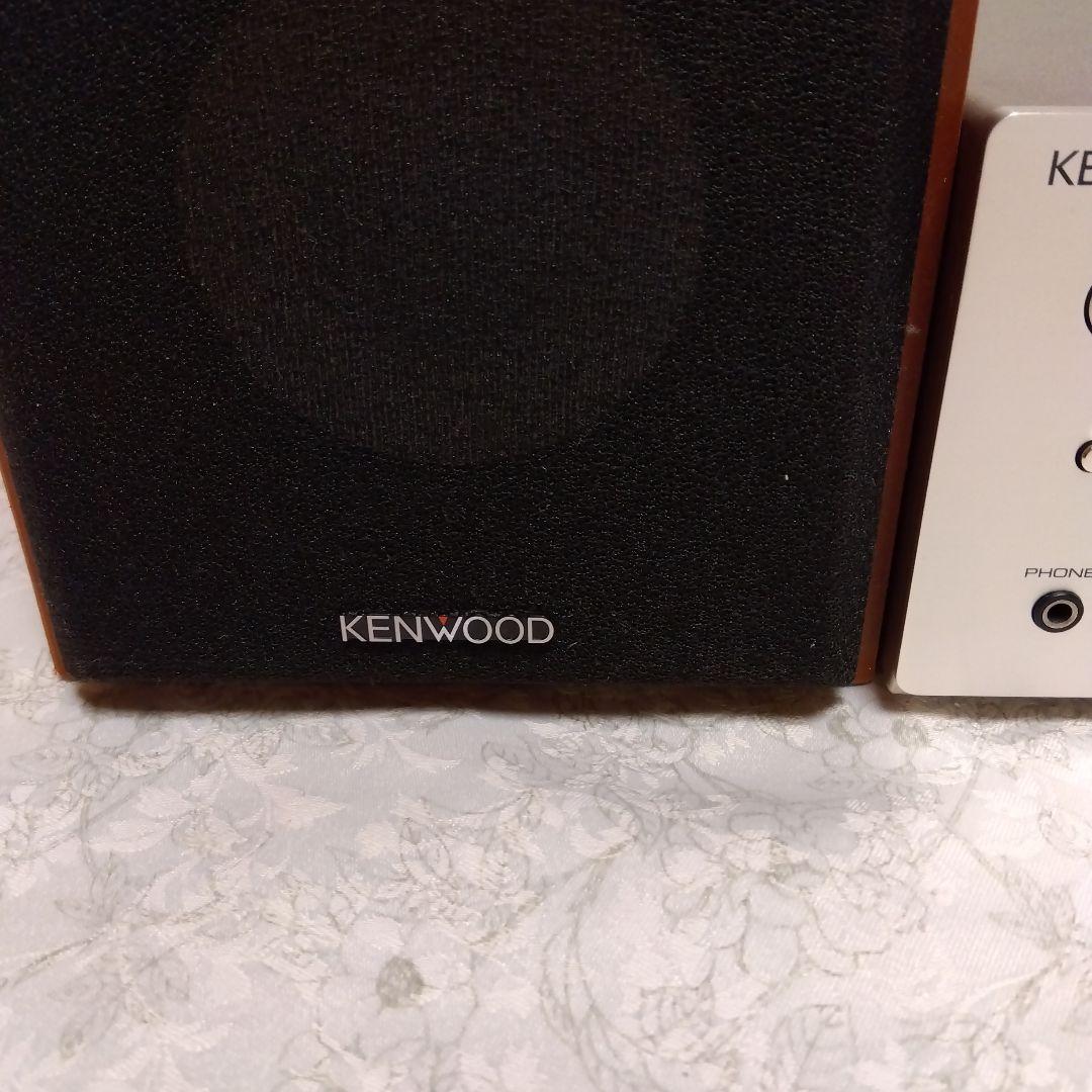 KENWOOD ミニコンポ シルバー