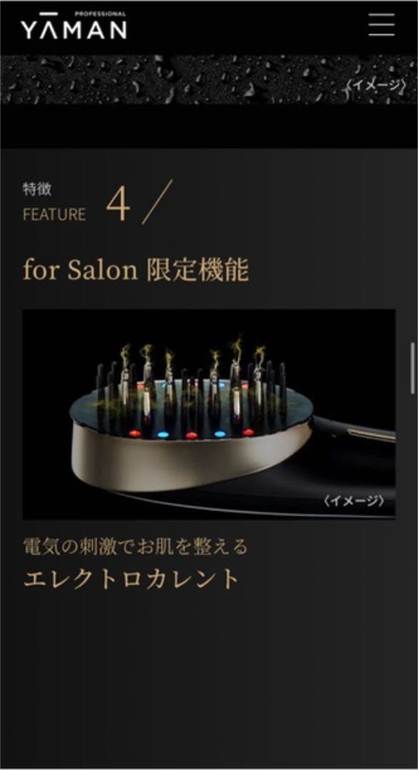 ヤーマンデンキバリブラシ ヴェーダスカルプブラシ