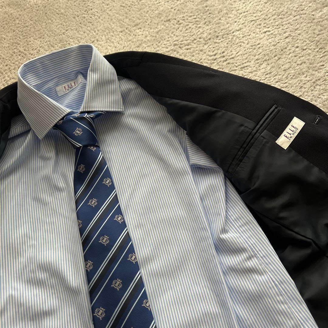 美品✨150 6点セット　紺　スーツ　セットアップ　ネイビー　卒業式