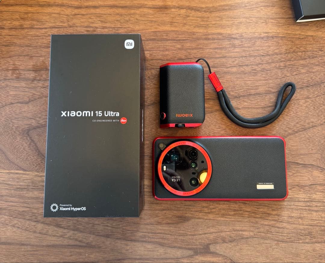 Xiaomi 15 Ultra 512GB 日本版 カメラキット ケースセット