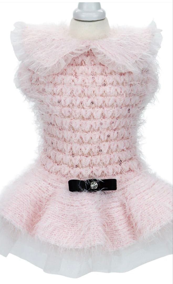 最終値下げ　リュクスバーディ新品アリュールニットワンピースSS 14300円