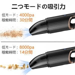 コードレスミニ掃除機 卓上ハンドクリーナー 小型クリーナー