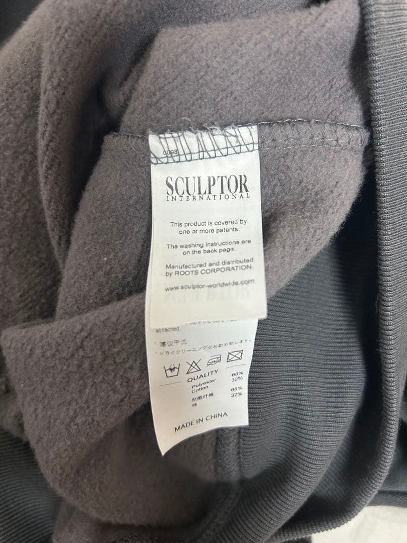 トップス SCULPTOR Beaded Saint Hoodie Charcoal