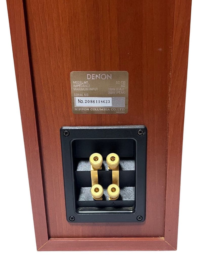 【極美品】DENONトールボーイスピーカーSC-T33