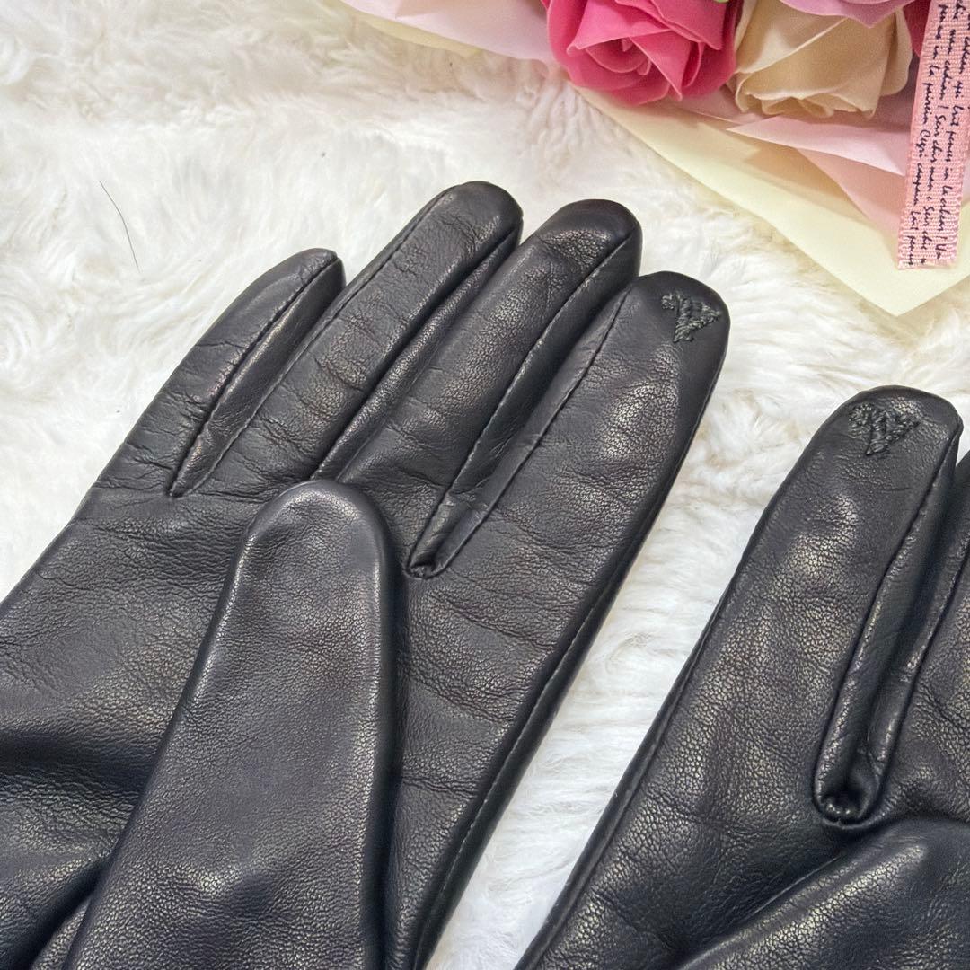 未使用Vivienne Westwood ヴィヴィアン レザー グローブ オーブ