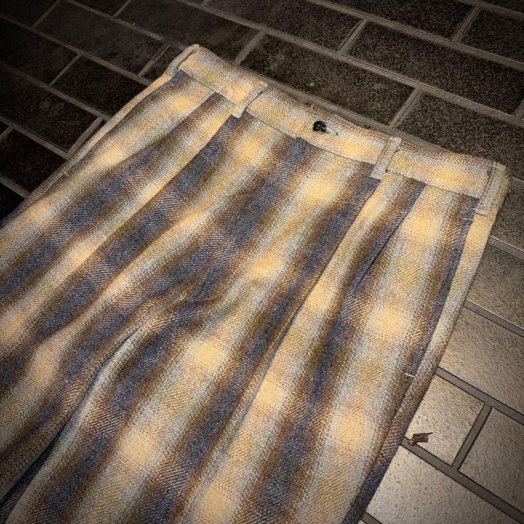 Vintage Slacks スラックス オンブレ 80s 90s 50s
