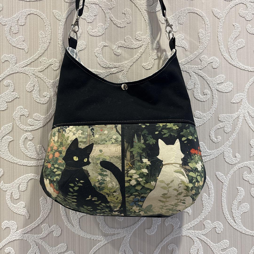 紅卯夜様♡オーダーページ♡猫柄ショルダートートバッグ