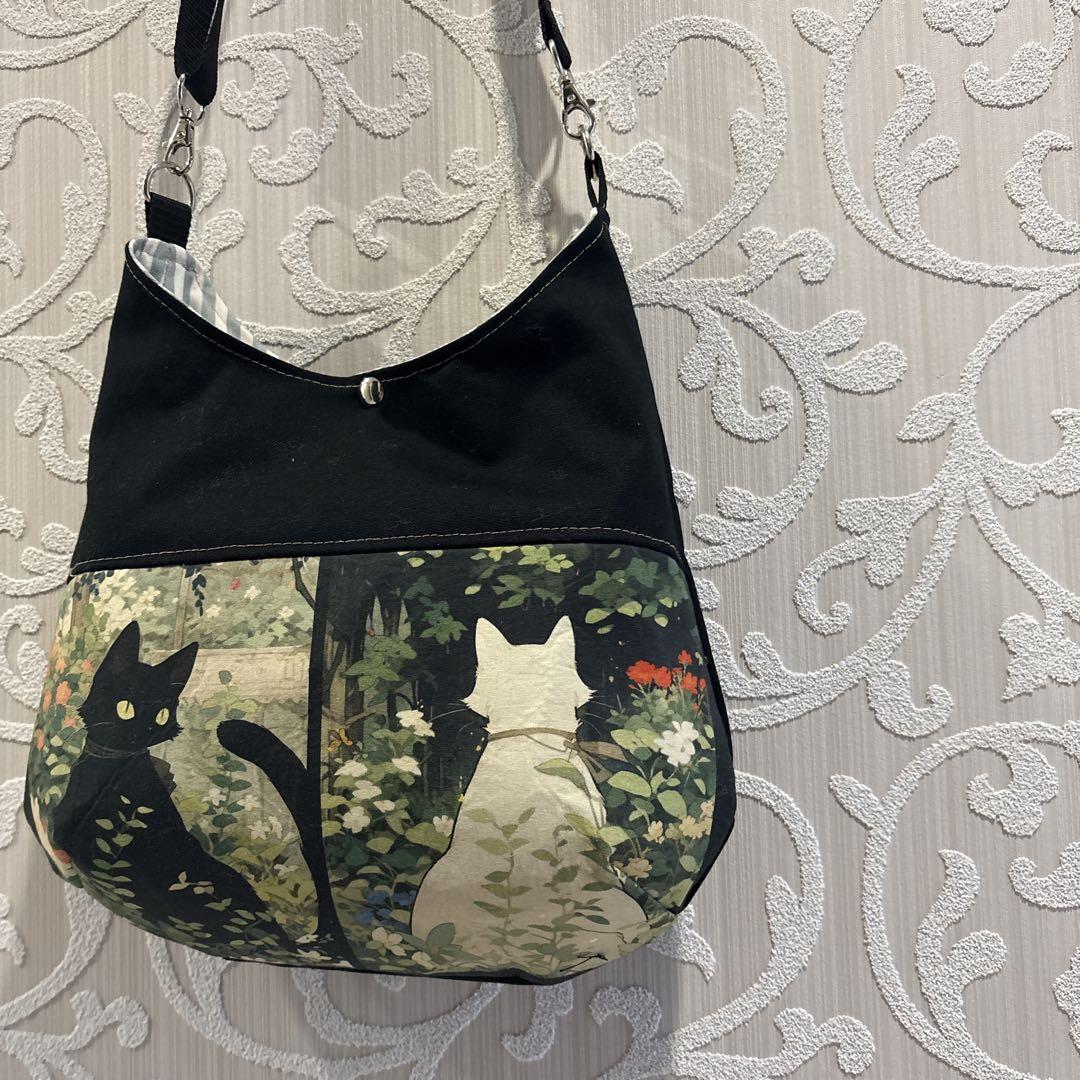 紅卯夜様♡オーダーページ♡猫柄ショルダートートバッグ