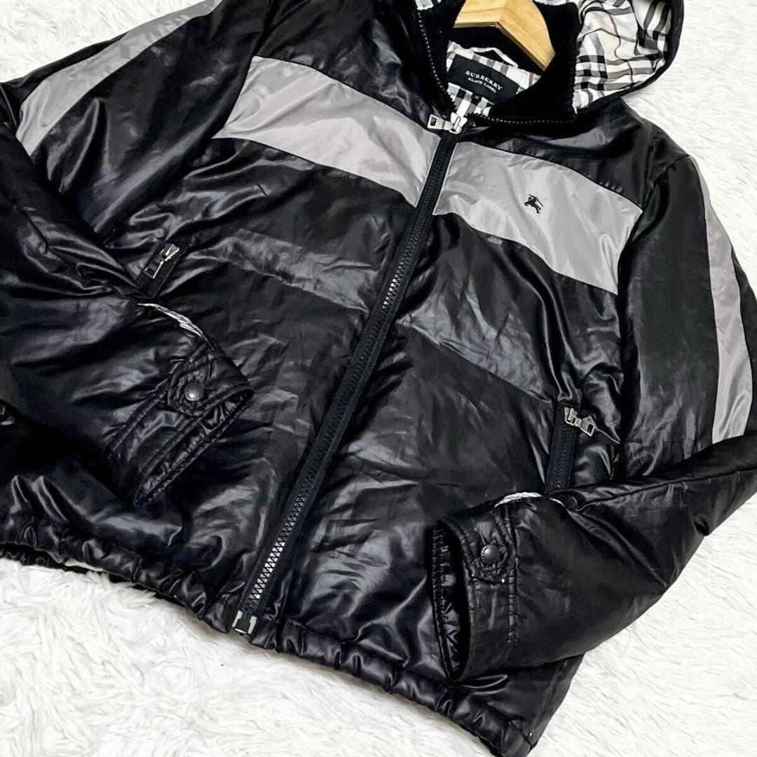 BURBERRY BLACK LABEL ダウンジャケット ノバチェック