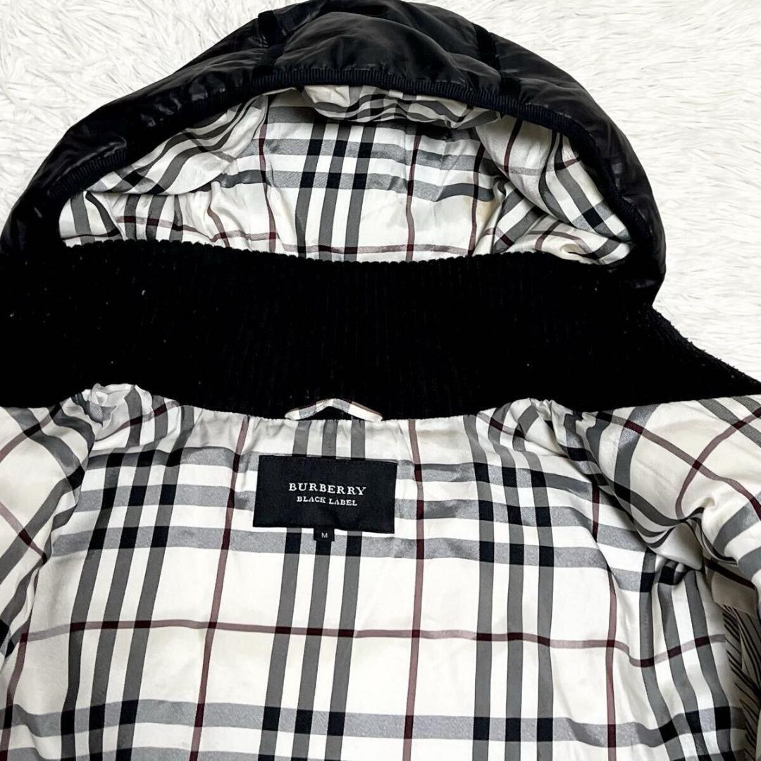 BURBERRY BLACK LABEL ダウンジャケット ノバチェック