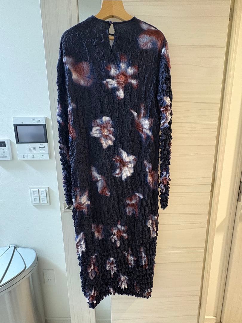 【Ameri Vintage】NEON FLOWER I LINE DRESS