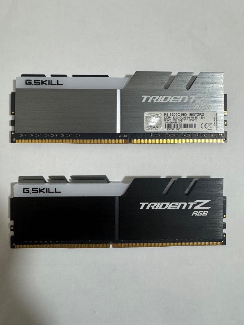 G.Skill Trident Z RGB 8GB×2枚