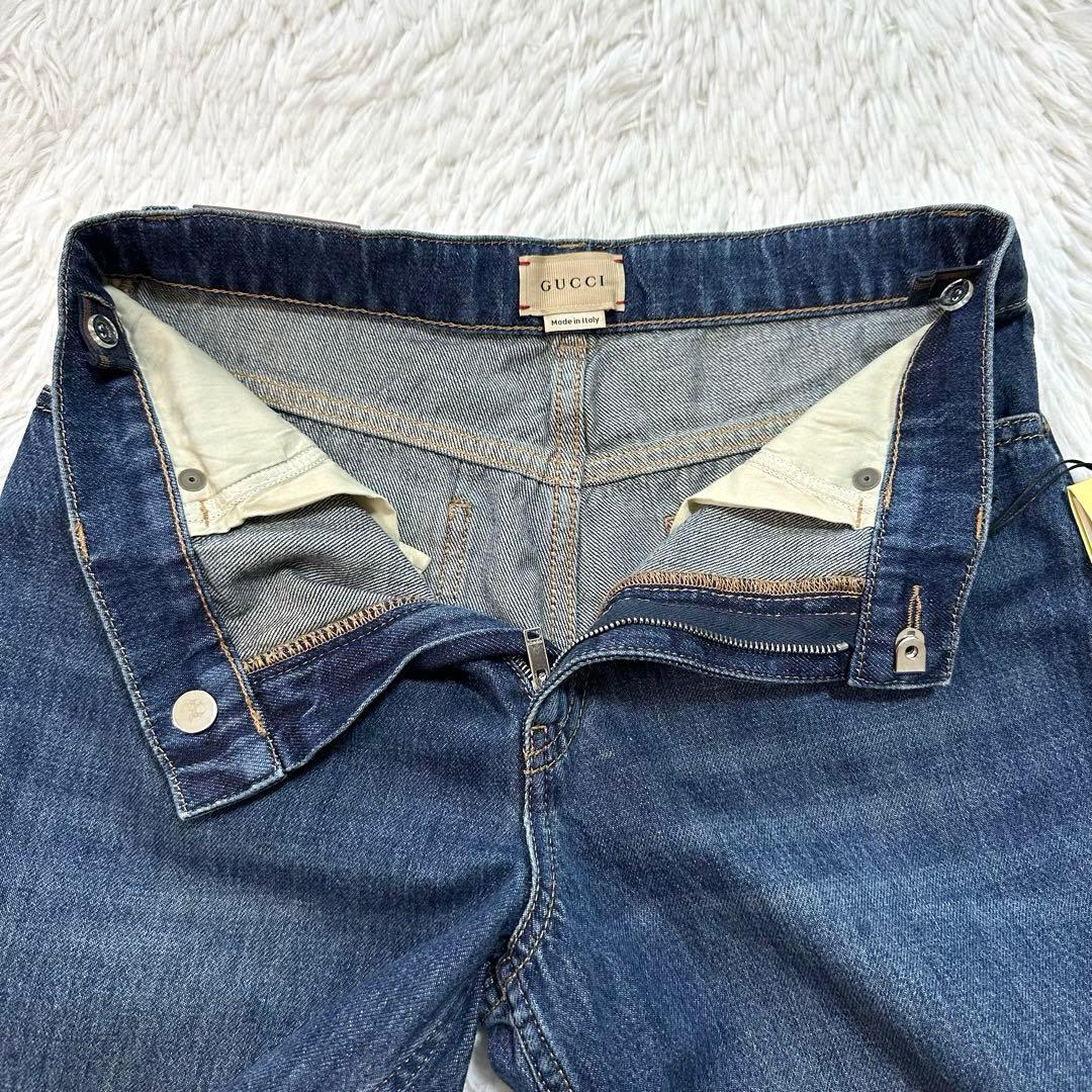 新品✨グッチ デニムパンツ 12インチ