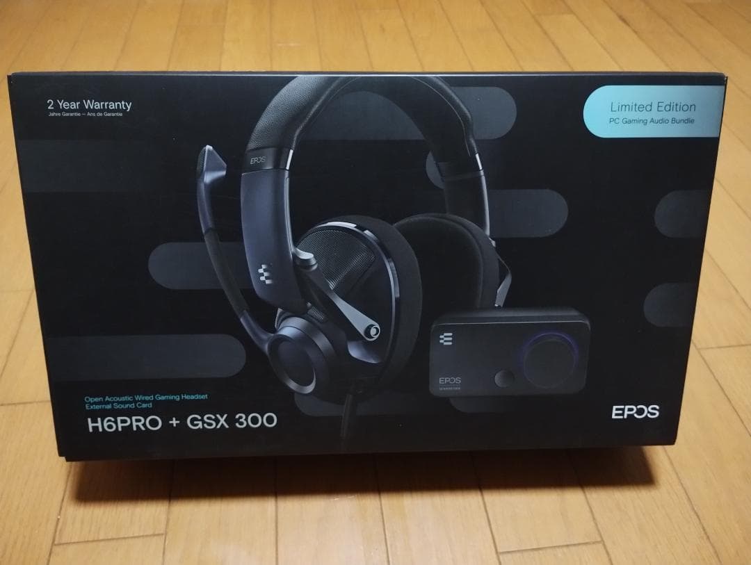 EPOS H6Pro ゲーミングヘッドセット（解放型）＋GSX300セット