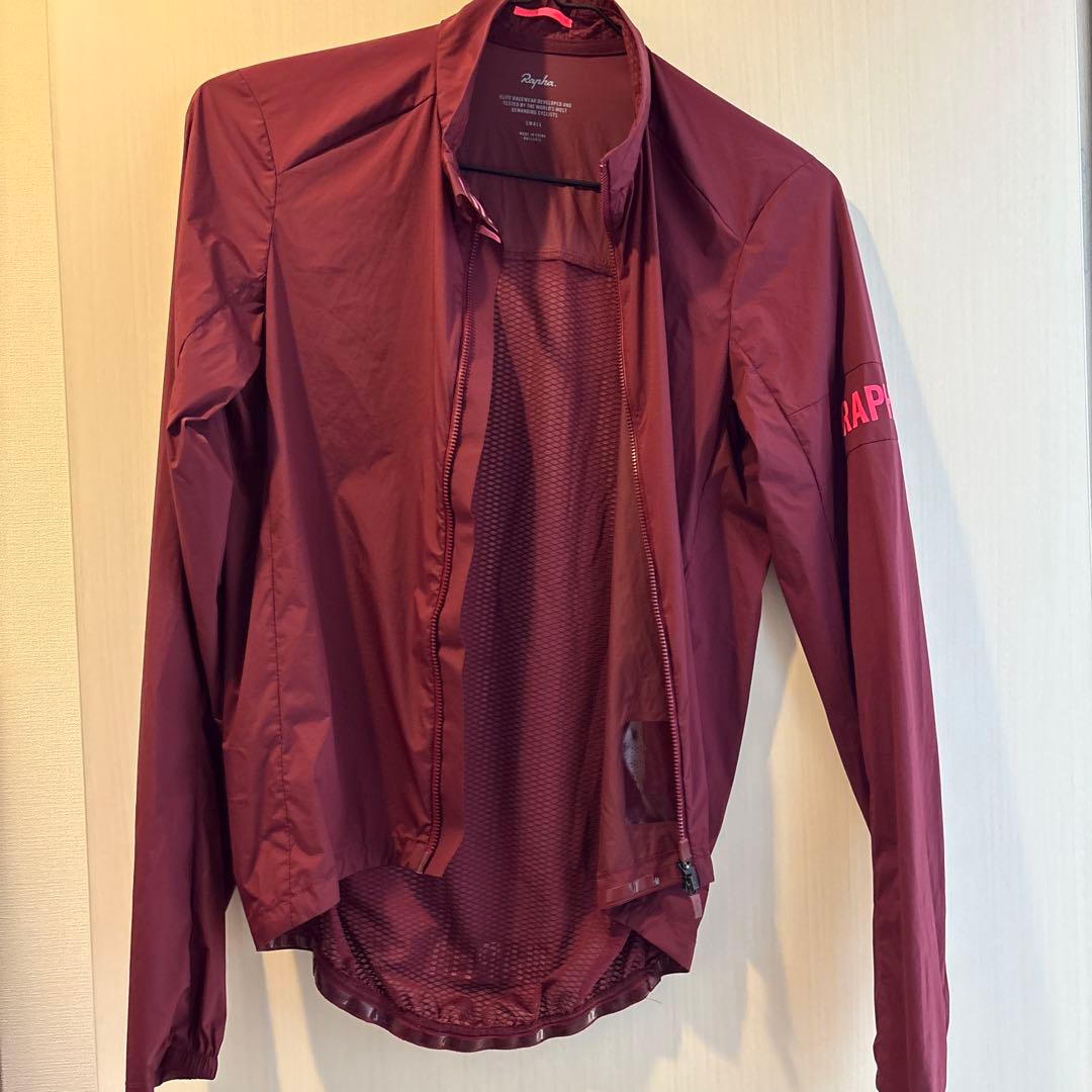 Rapha プロチーム　ウインドジャケット　バーガンディ サイズS