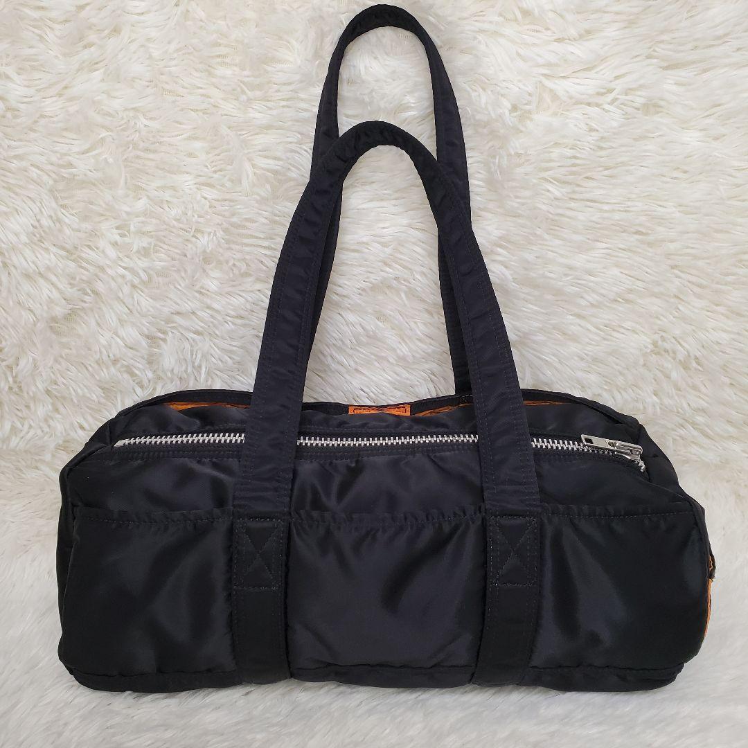 【極美品】PORTER タンカー ダッフルバッグ Lサイズ ブラック 希少