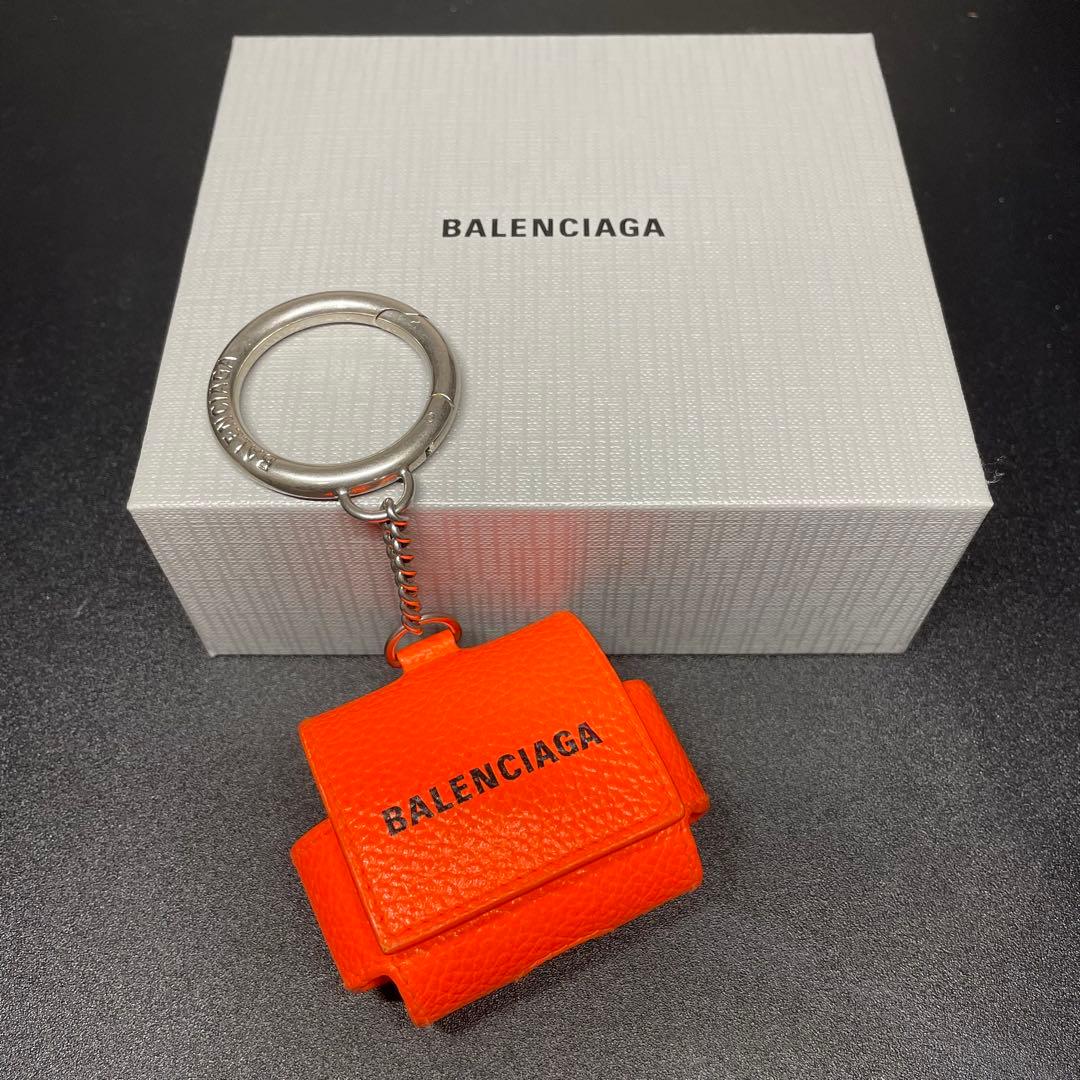 BALENCIAGA バレンシアガ AirPods ケース オレンジ　希少