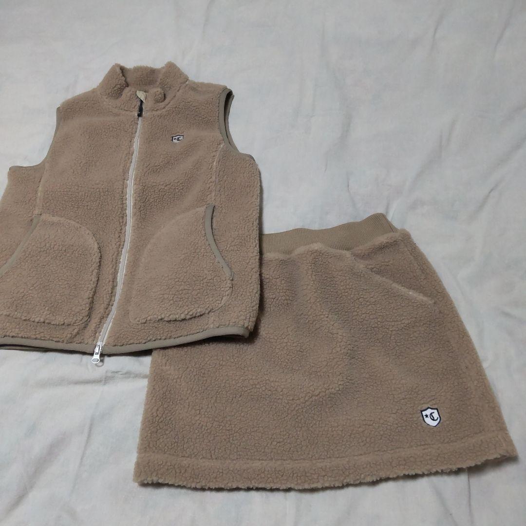 キャロウェイ　フリースベスト＆スカート
