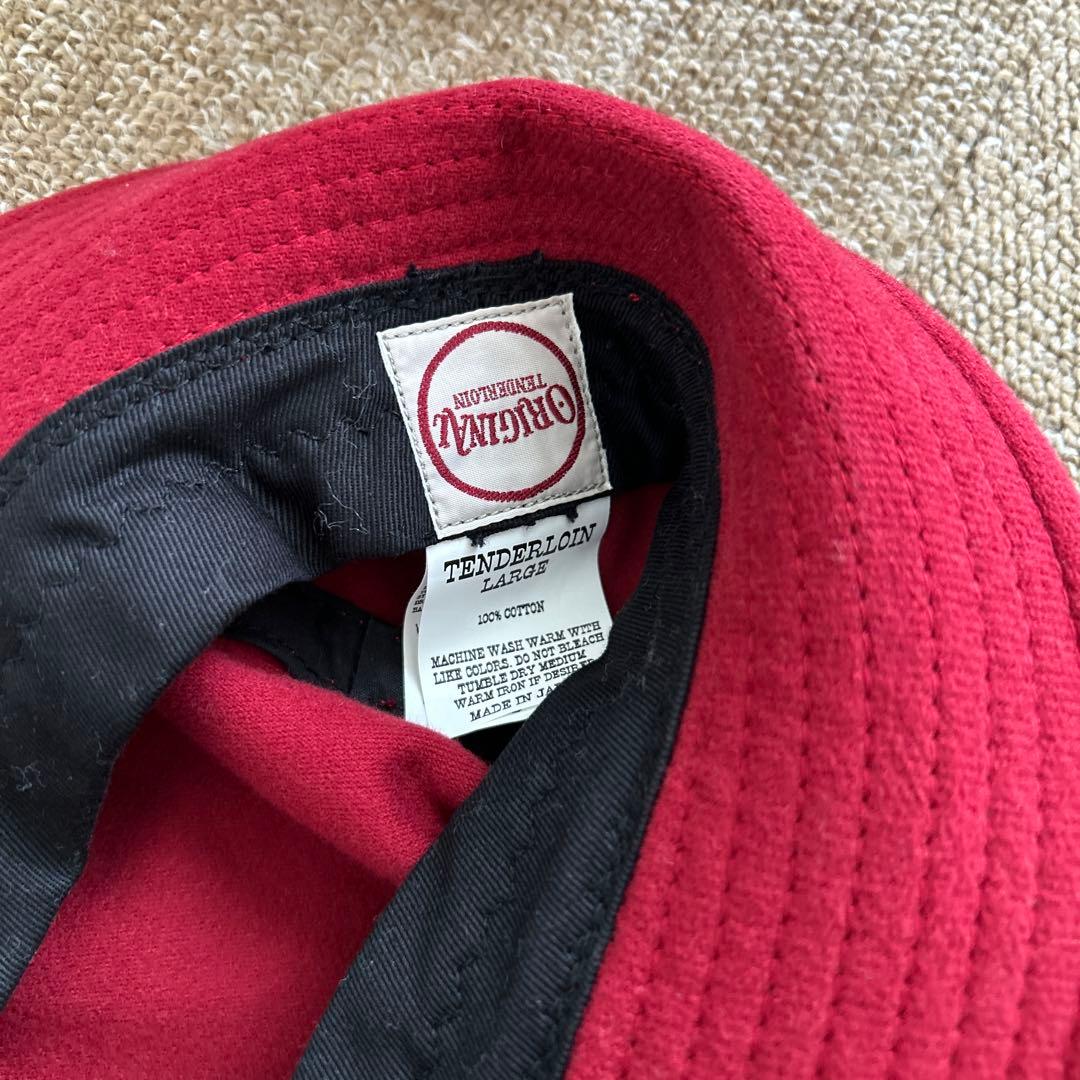 Tenderloin バケットハット　バーガンディ