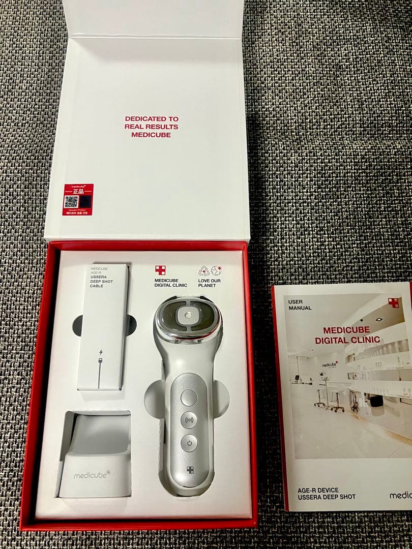 メディキューブAGE-R DEVICE USFDA DEEP SHOT