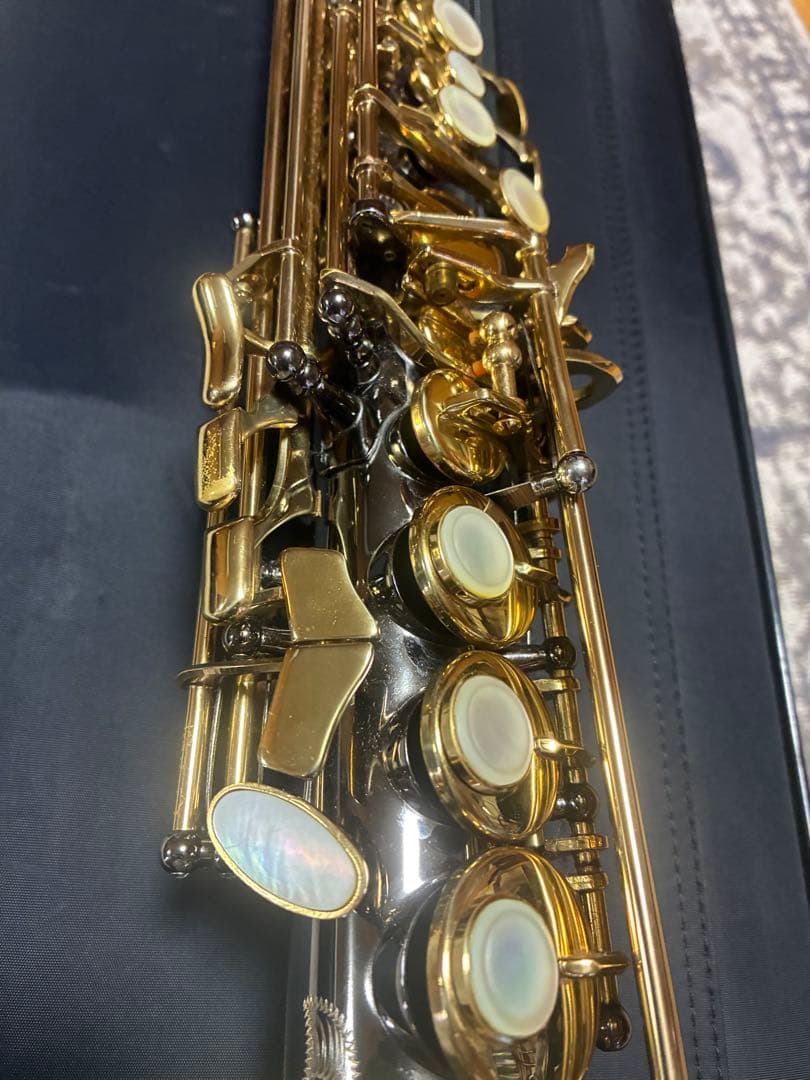 シャトー　ソプラノサックス 本体 ケース付き