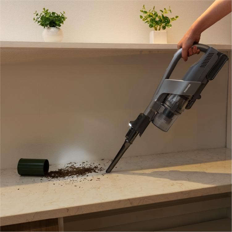 美品✨ 東芝 TOSHIBA コードレスクリーナー VC-CLX72-H