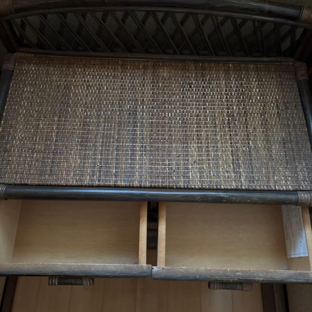 ヴィンテージ　ラタン　チェスト