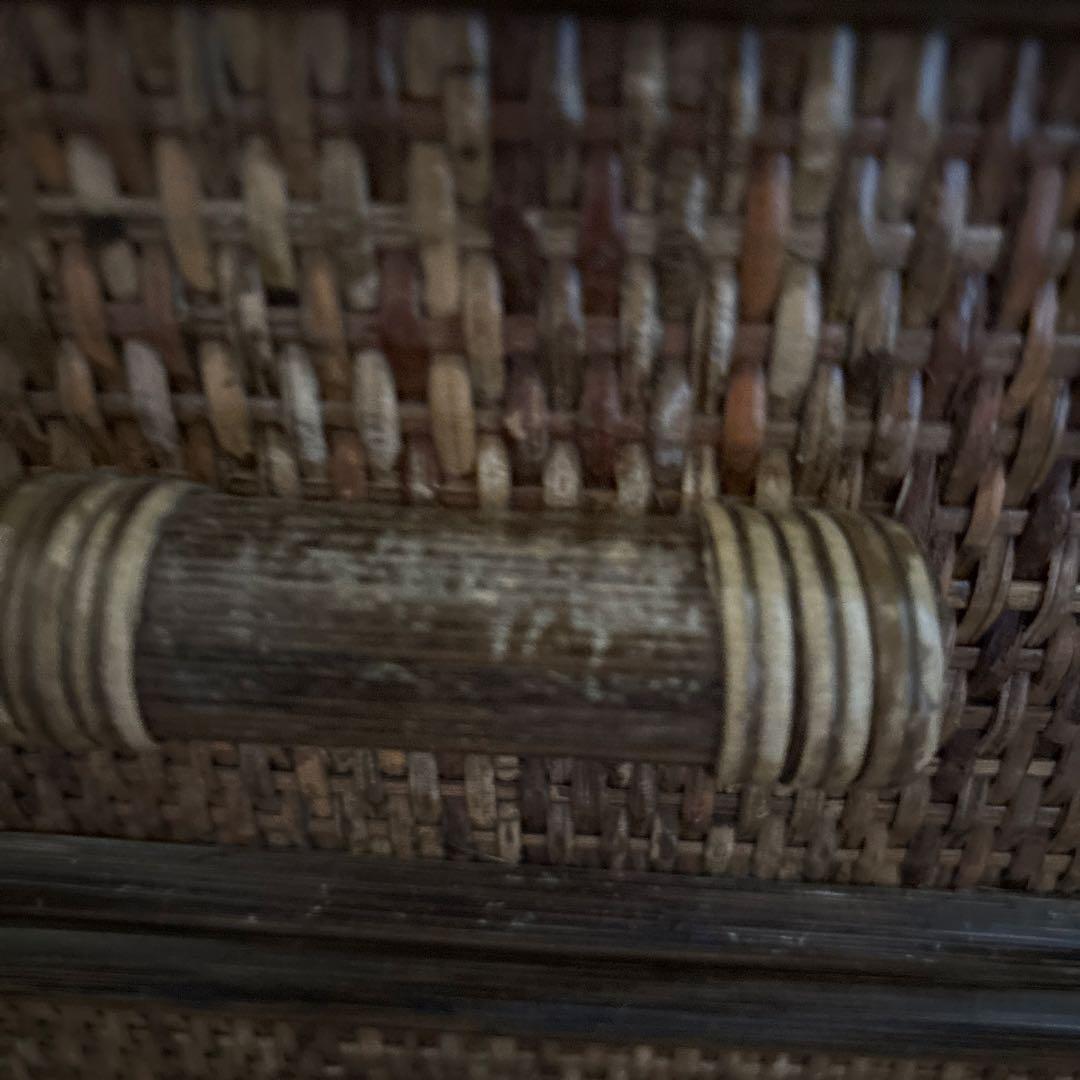 ヴィンテージ　ラタン　チェスト