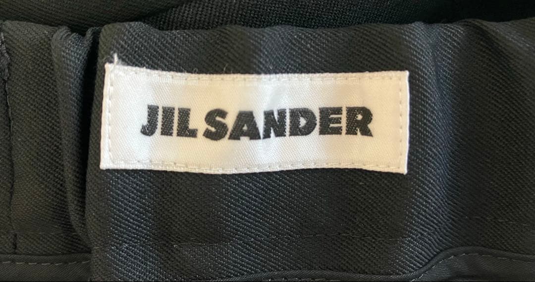 JIL SANDER ウールスラックス 46 タグ&ハンガー付き