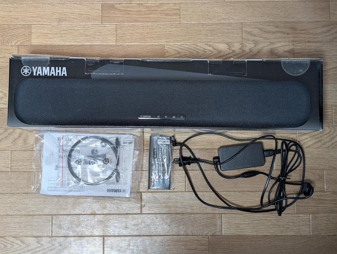 【美品】ヤマハ コンパクトサウンドバー SR-C20A 横幅60cm