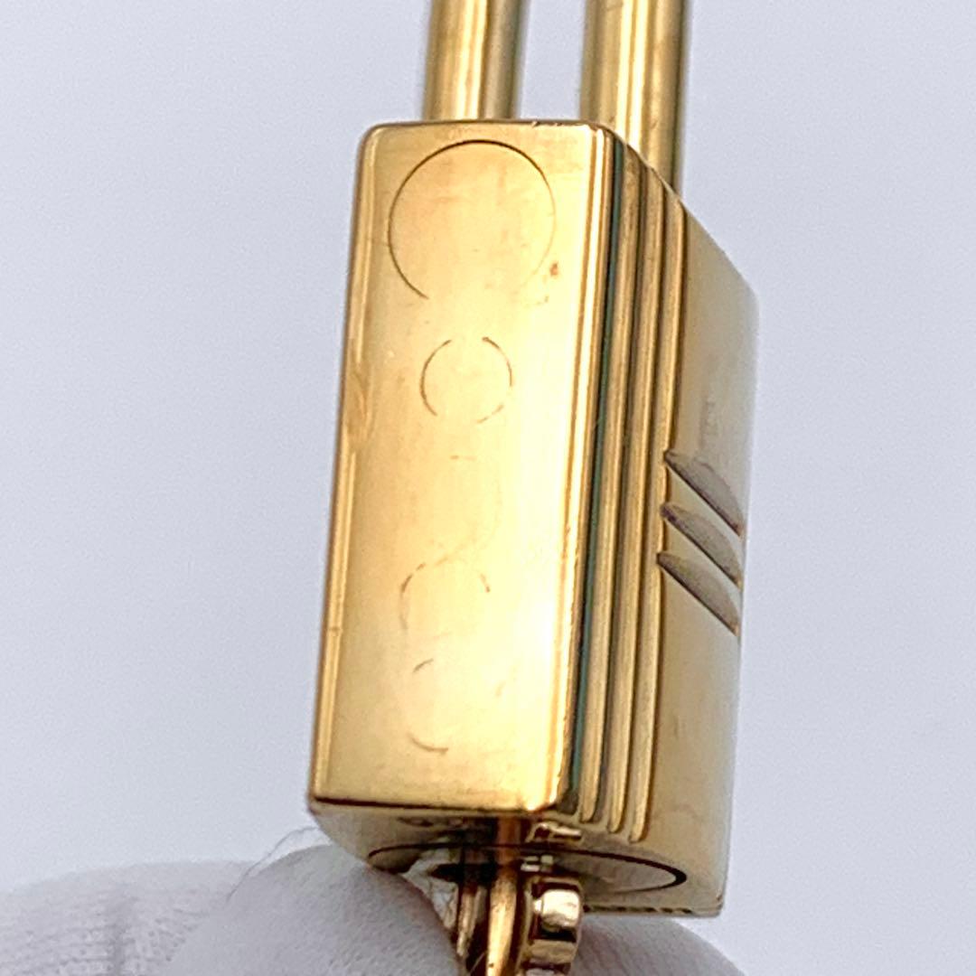 HERMES エルメス カデナ　24Kメッキ　No.120 120番　鍵付き