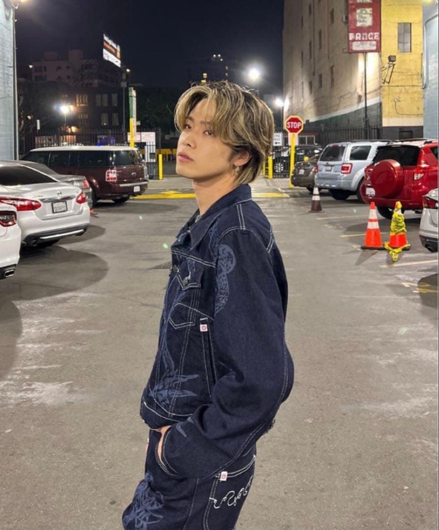 Charles Jeffrey LOVERBOY デニムジャケット Gジャン