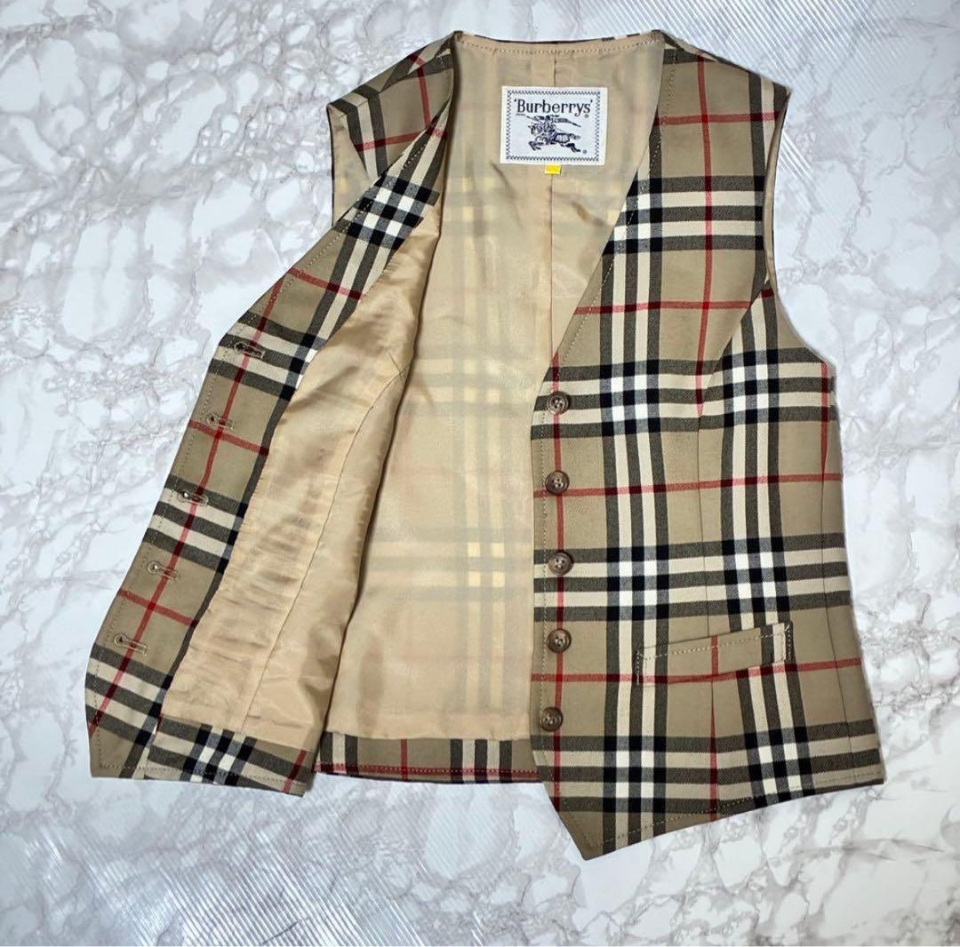 Burberrys バーバリーズベスト ノバチェック ベージュ
